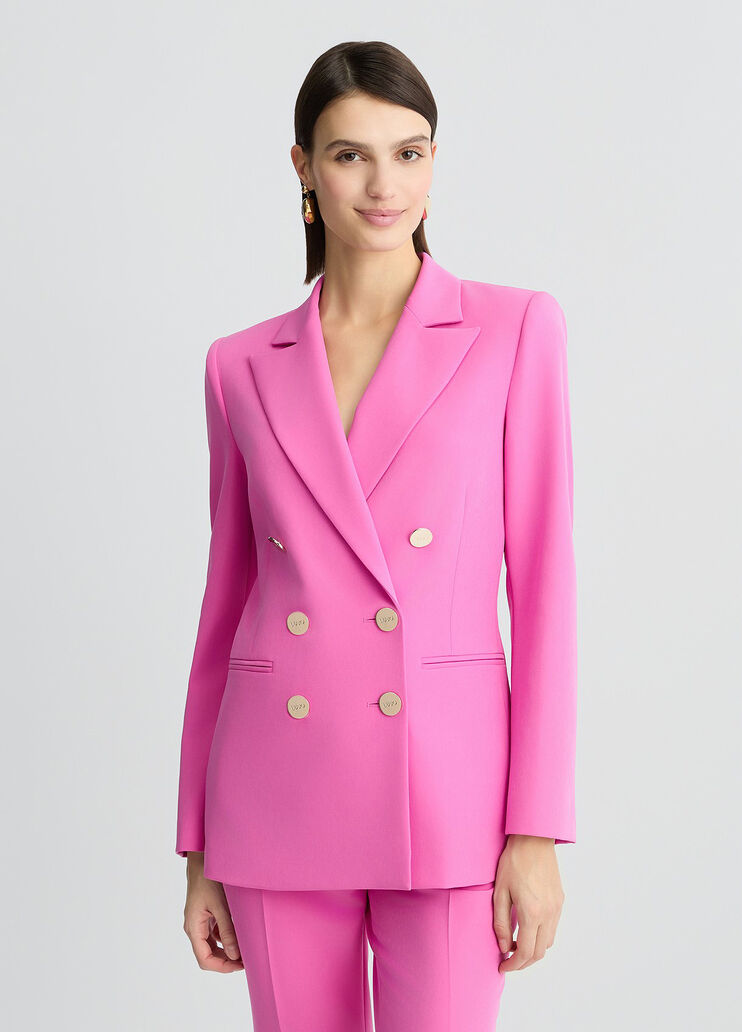 Double-breasted blazer pink Liu Jo - medium Double-breasted blazer pink Liu Jo - medium