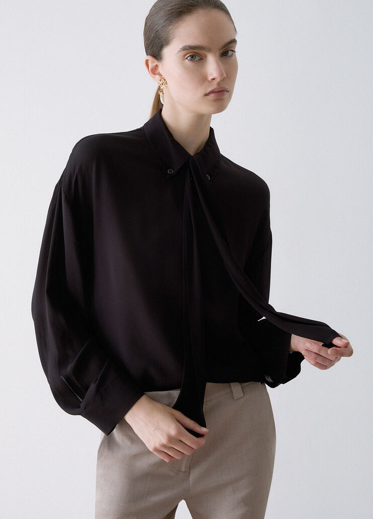 Blouse with Bow black Liu Jo - medium