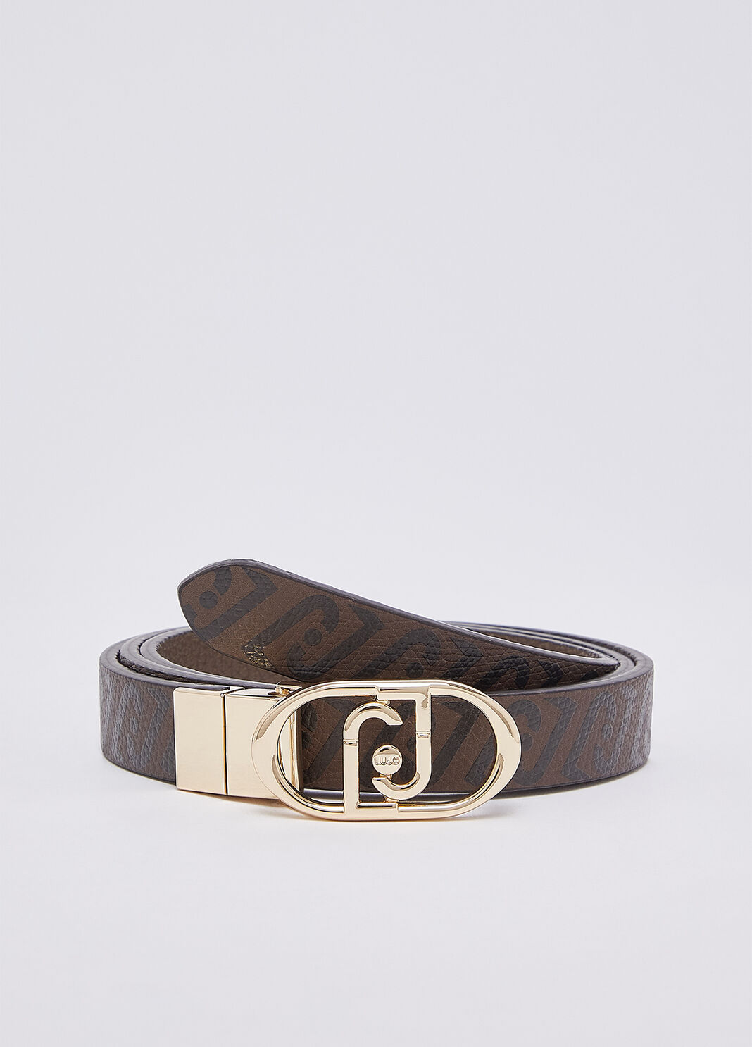 Belt slim reversible dark mocha Liu Jo - large image number 2