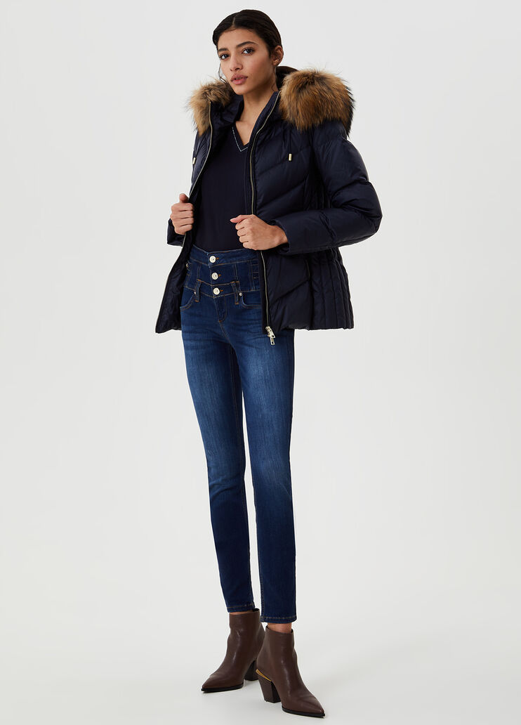 T-shirt with logo Dark blue Liu Jo - large image number 3