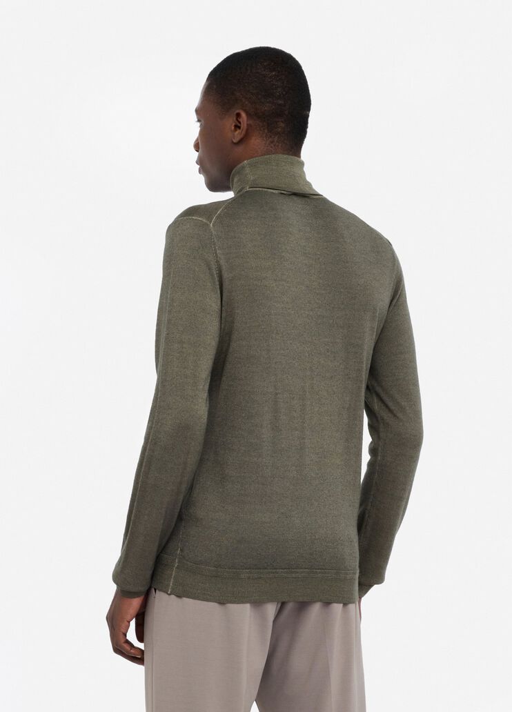 Wool polo-neck moss green Liu Jo - large image number 1 Wool polo-neck moss green Liu Jo - large image number 1