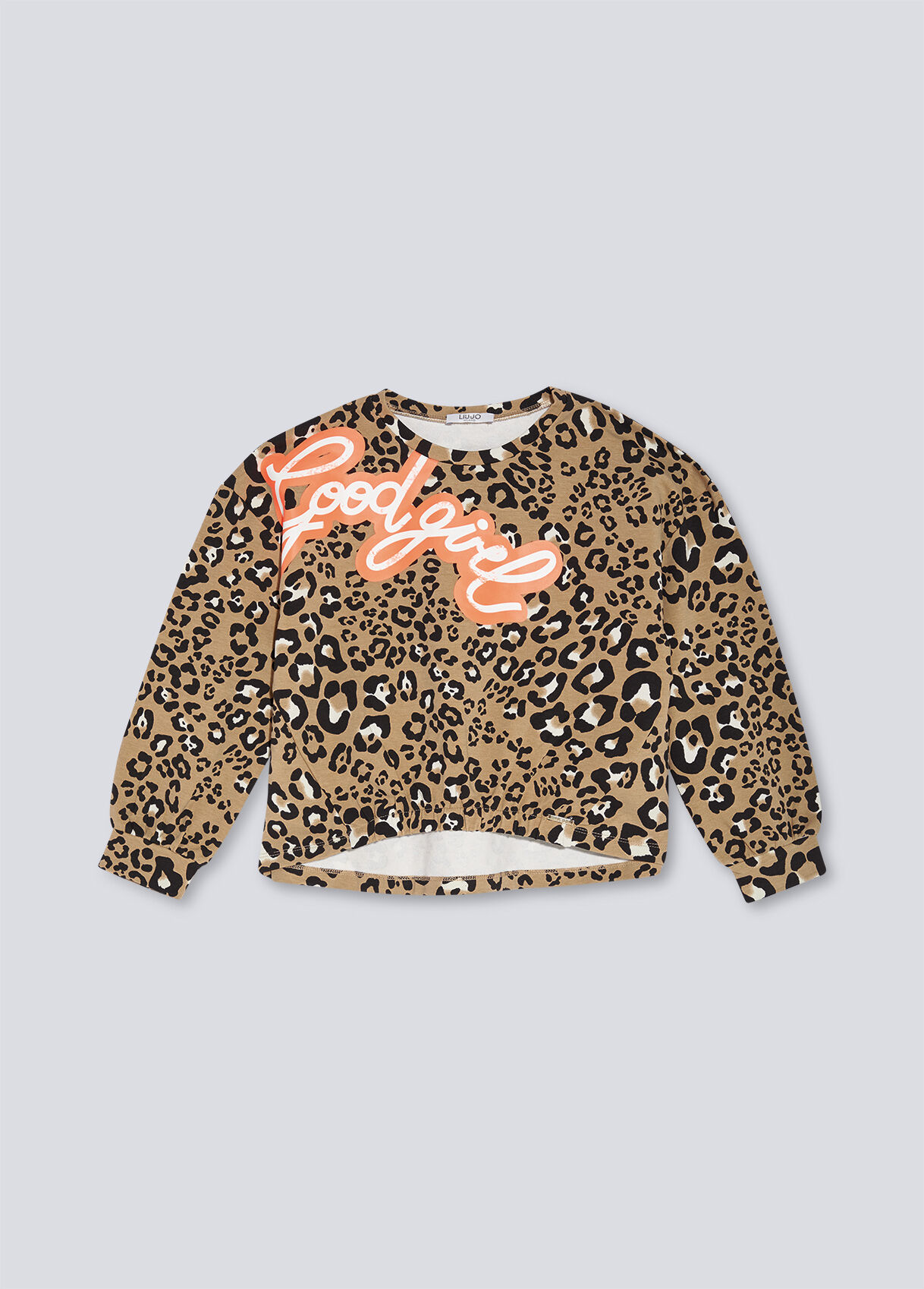 Animal-print sweatshirt