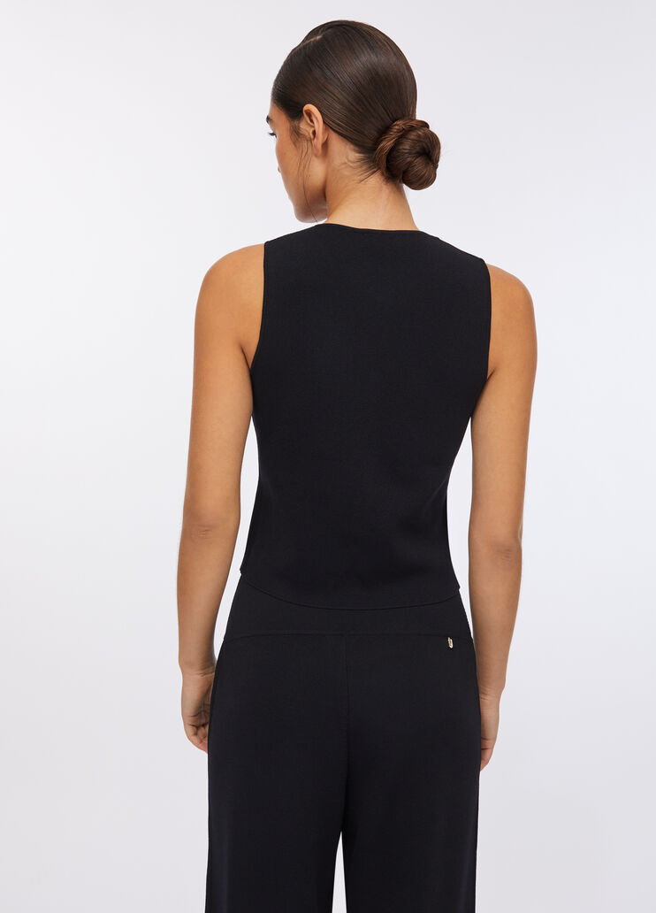 Weste Liu Jo Better  Schwarz Liu Jo - large image number 1