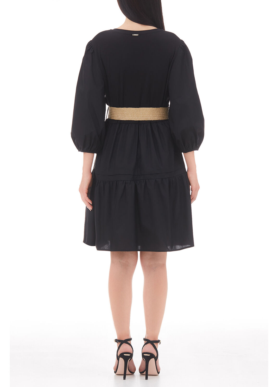Short dress with belt black Liu Jo - large image number 1