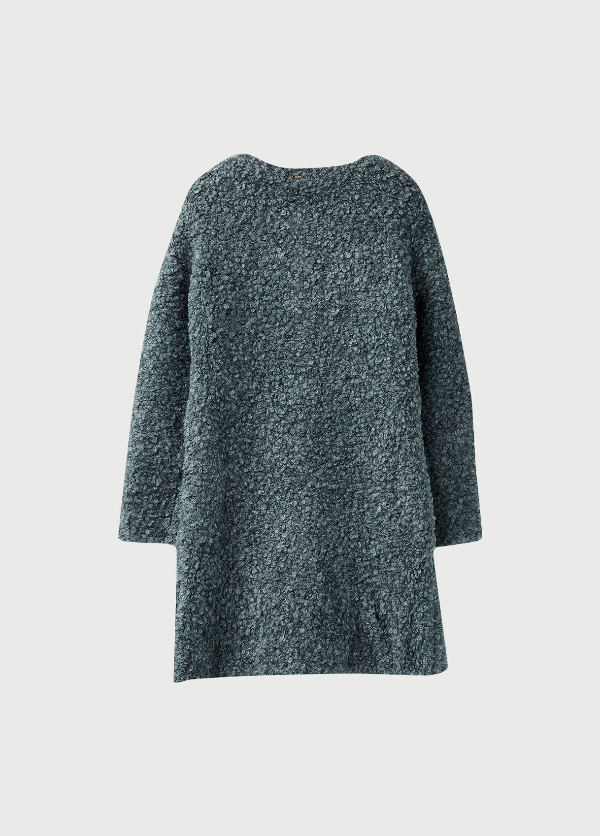 Grey knit coat Clearance