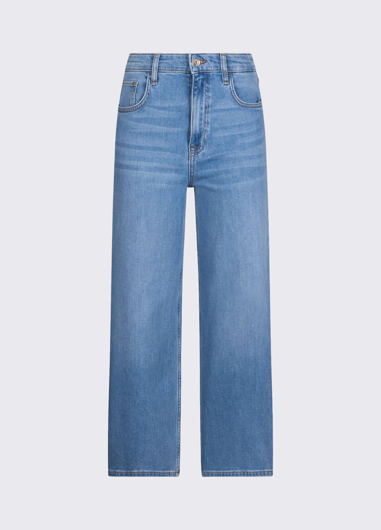 Cropped flared jeans light denim Liu Jo - large image number 6