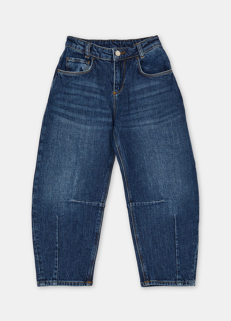 Jean Balloon denim bleu foncé Liu Jo - large image number 2 Jean Balloon denim bleu foncé Liu Jo - large image number 2