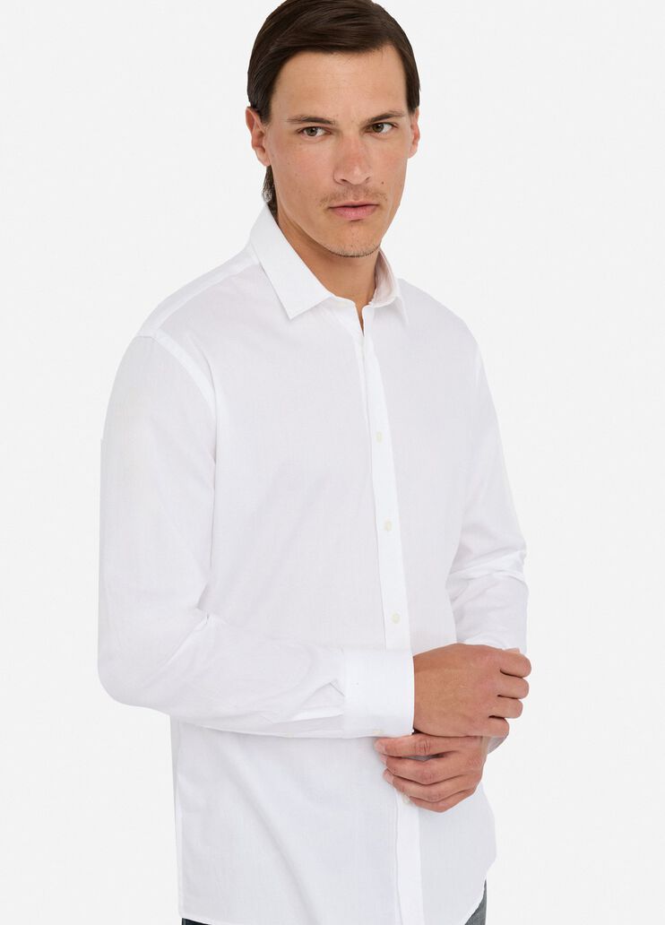 Printed cotton shirt white Liu Jo - large image number 4 Printed cotton shirt white Liu Jo - large image number 4