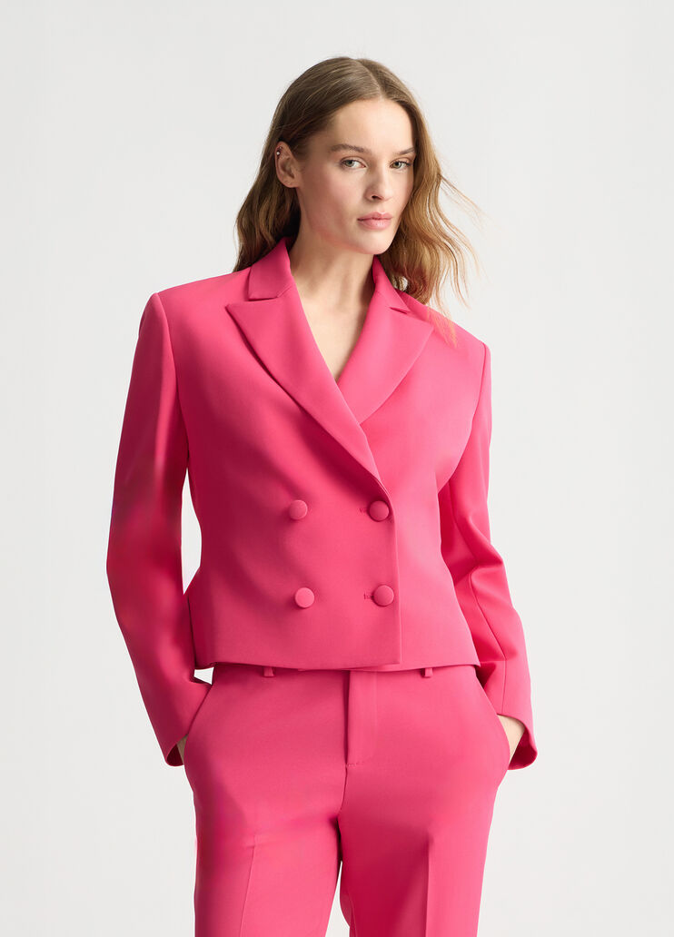 Double-breasted blazer pink Liu Jo - medium Double-breasted blazer pink Liu Jo - medium