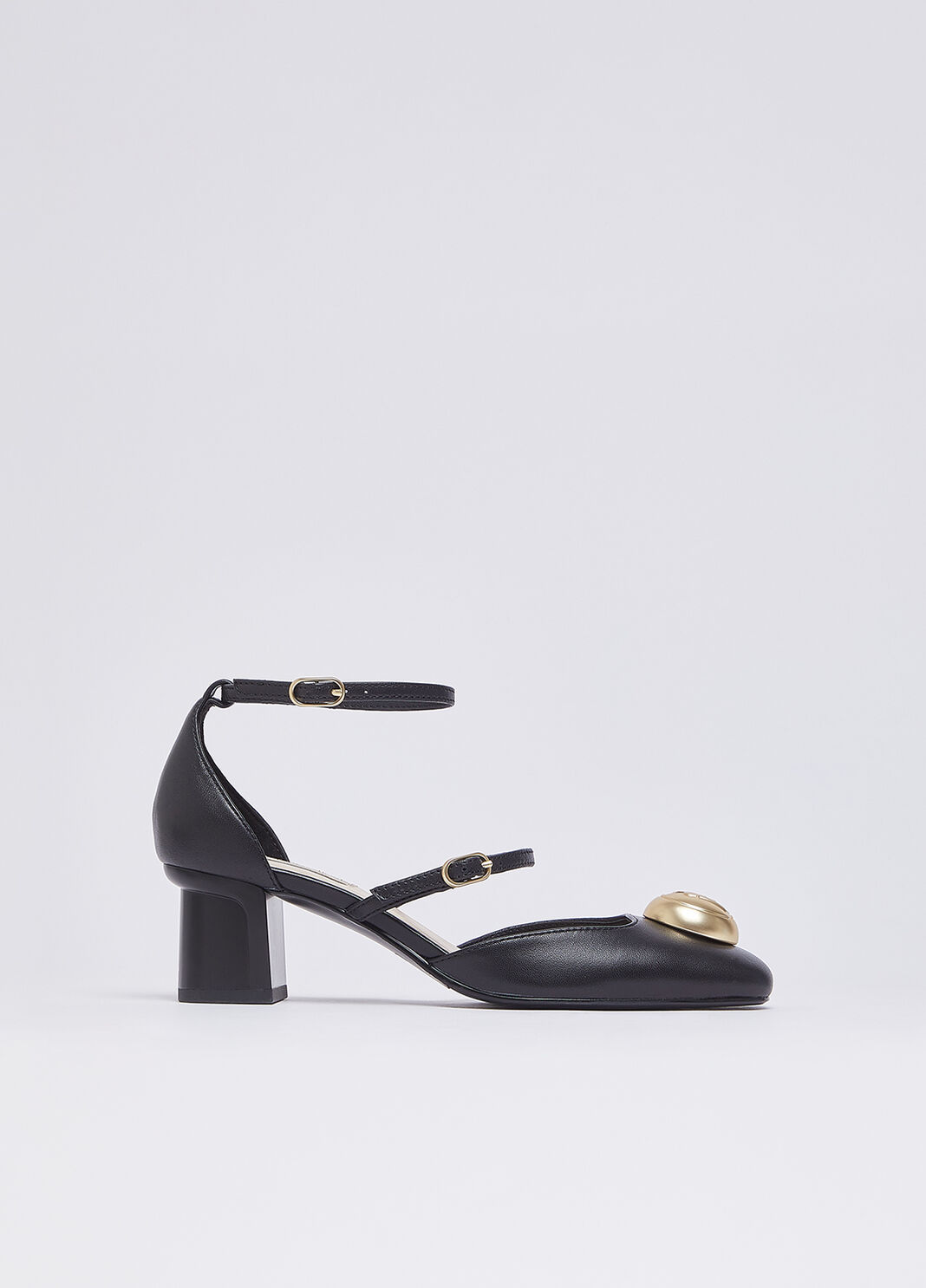 Two-piece leather pumps black Liu Jo - large image number 0