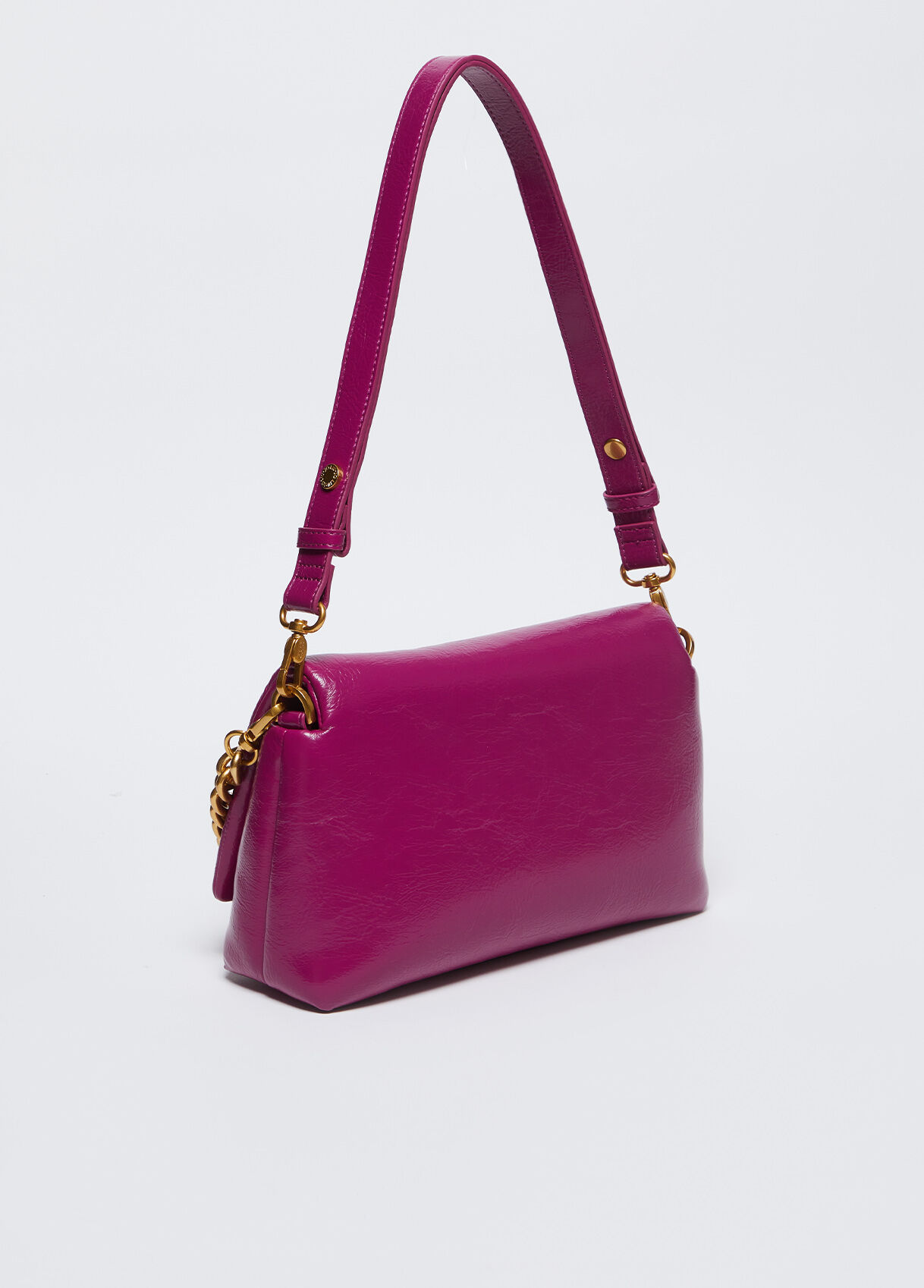 Borsa grande LaPuffy colore fucsia Liu Jo