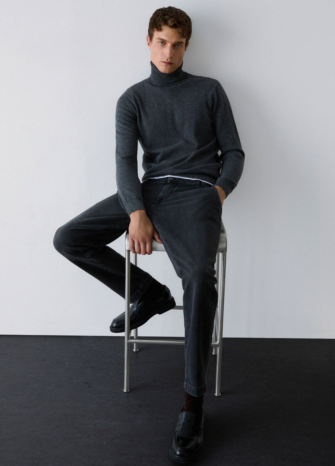 Slim Fit Chino Jeans grey denim Liu Jo - large image number 3