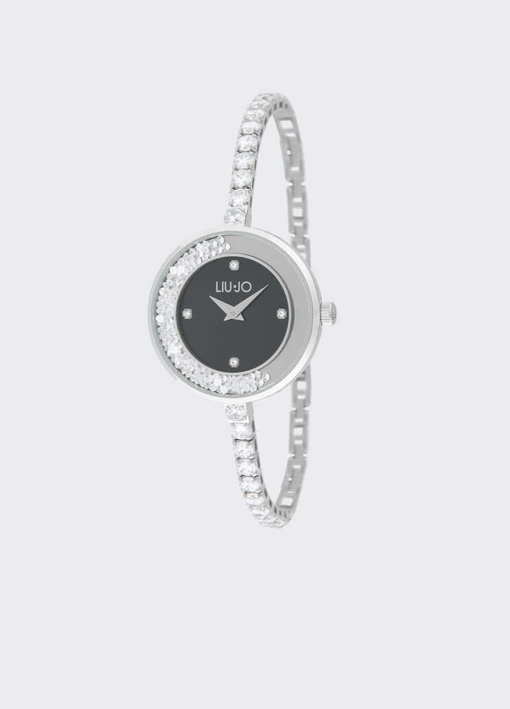 Reloj pulsera con brillantitos negro Liu Jo - medium Reloj pulsera con brillantitos negro Liu Jo - medium