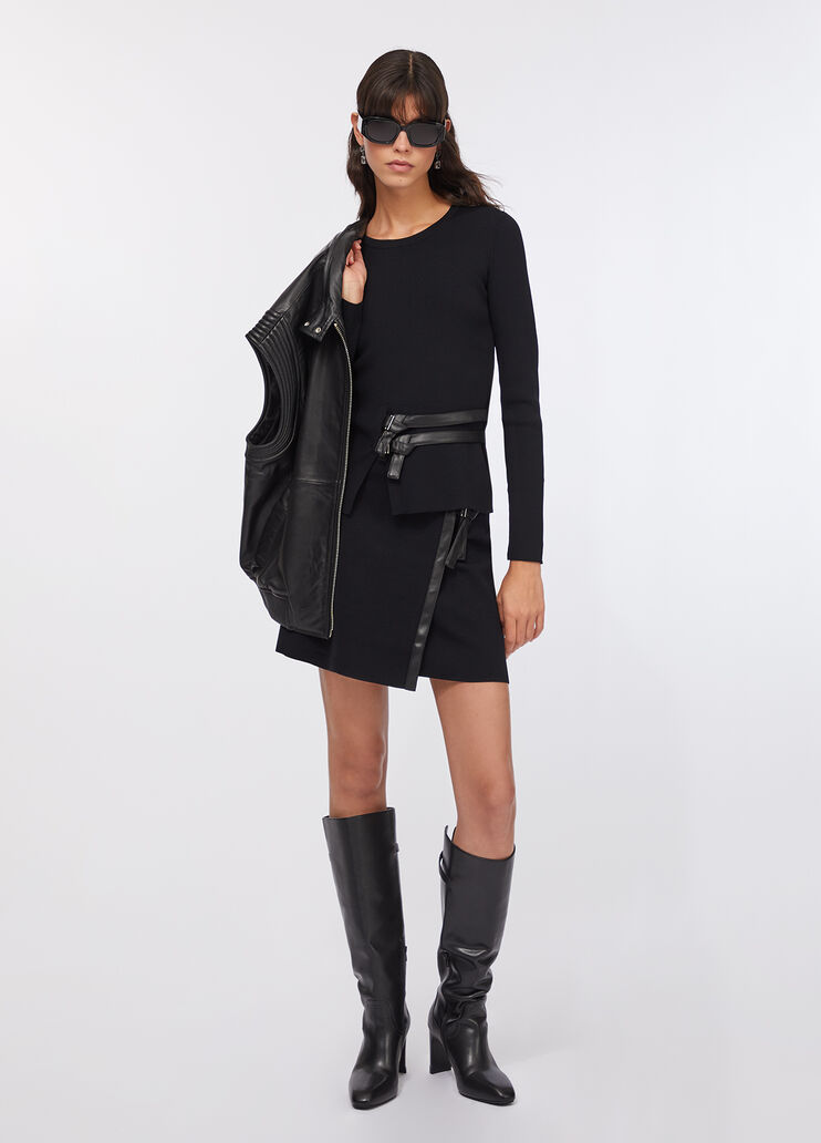 Jumper with buckles black Liu Jo - medium