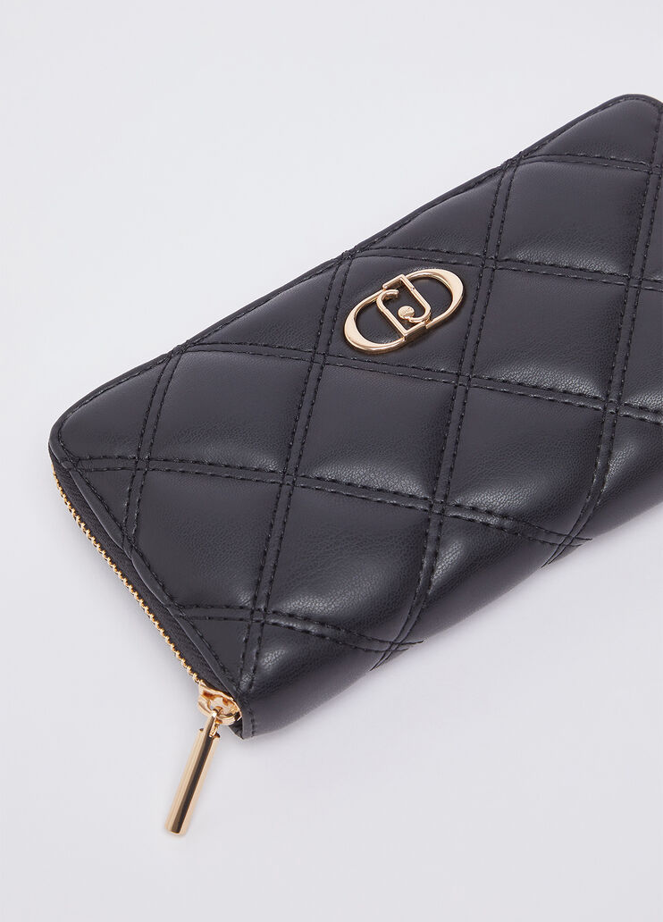 Large quilted purse black Liu Jo - medium