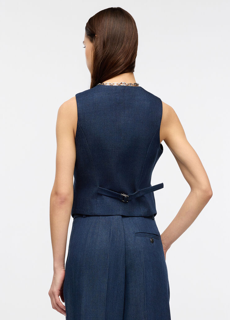 Chaleco vaquero  Liu Jo - large image number 1