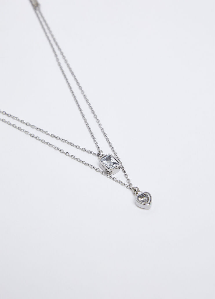 Heart Necklace silver Liu Jo - medium