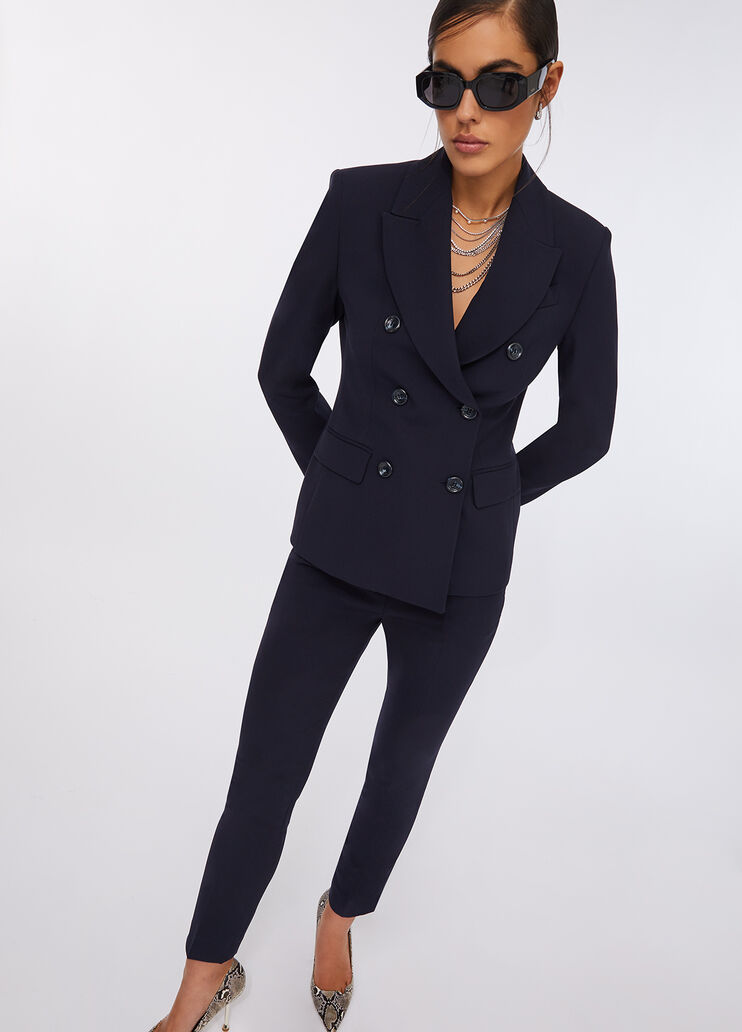 Cigarette trousers  sea blue Liu Jo - large image number 4