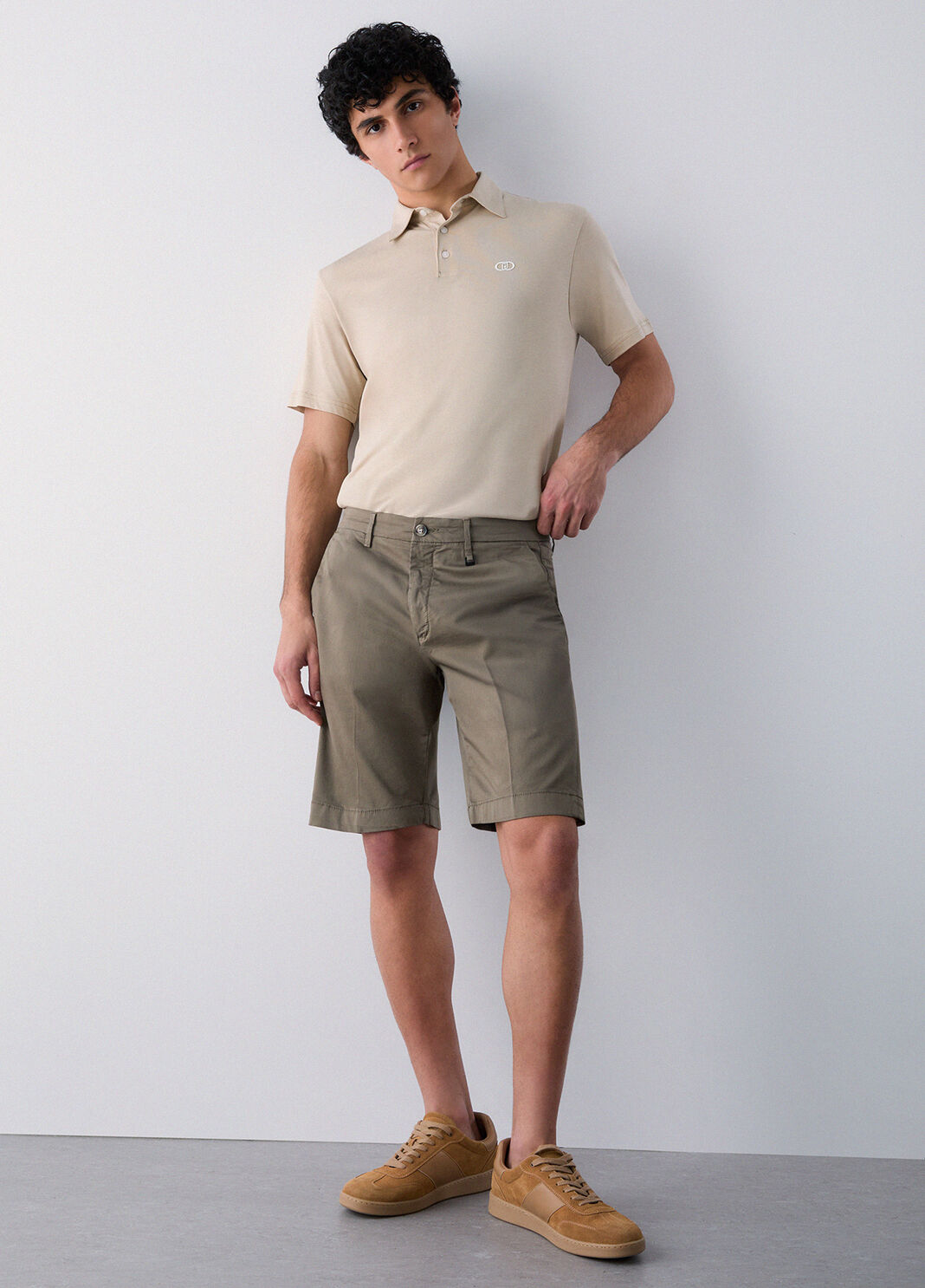 Polo de corte recto beige Liu Jo - large image number 3