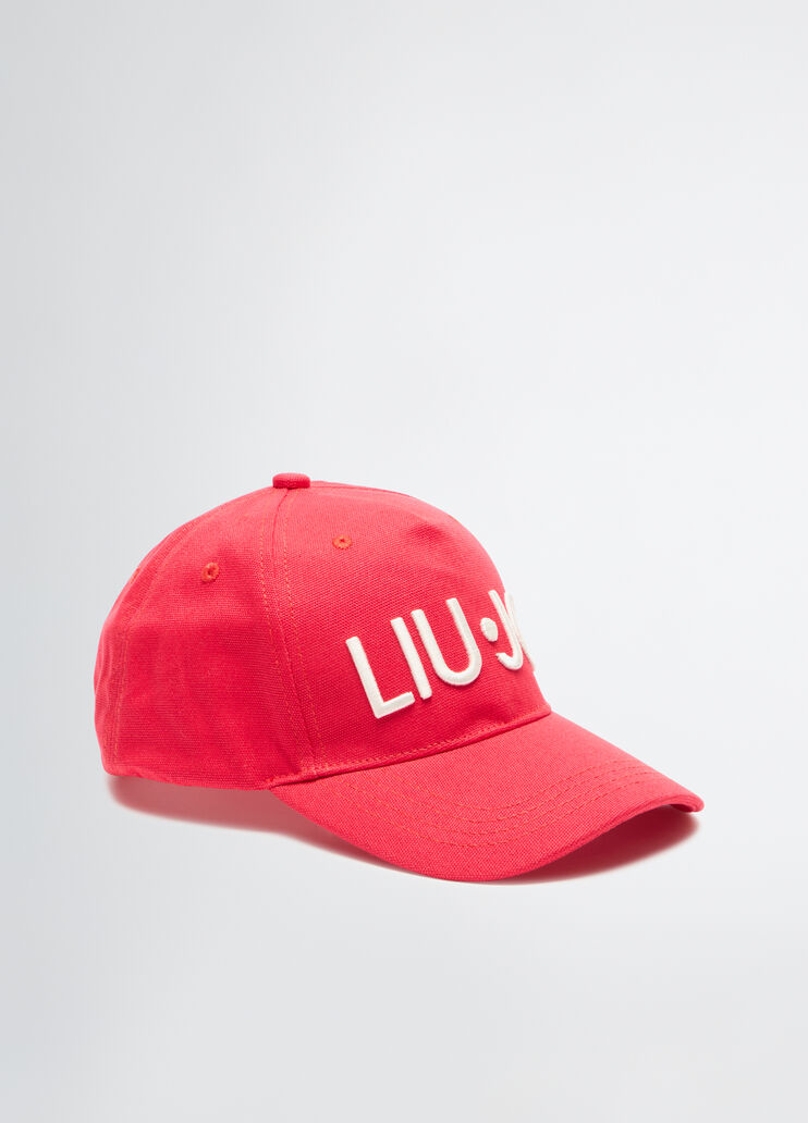 Cotton baseball cap with logo red Liu Jo - medium Cotton baseball cap with logo red Liu Jo - medium