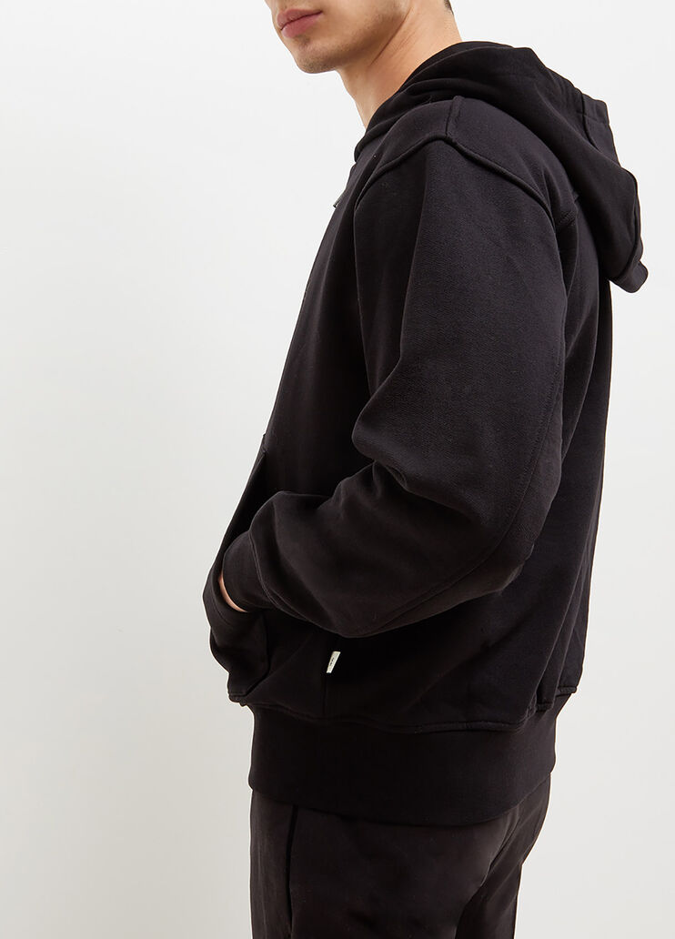 Hooded sweatshirt with zip black Liu Jo - large image number 1 Hooded sweatshirt with zip black Liu Jo - large image number 1