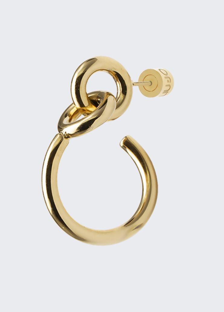 Hoop earrings gold-colour Liu Jo - medium Hoop earrings gold-colour Liu Jo - medium