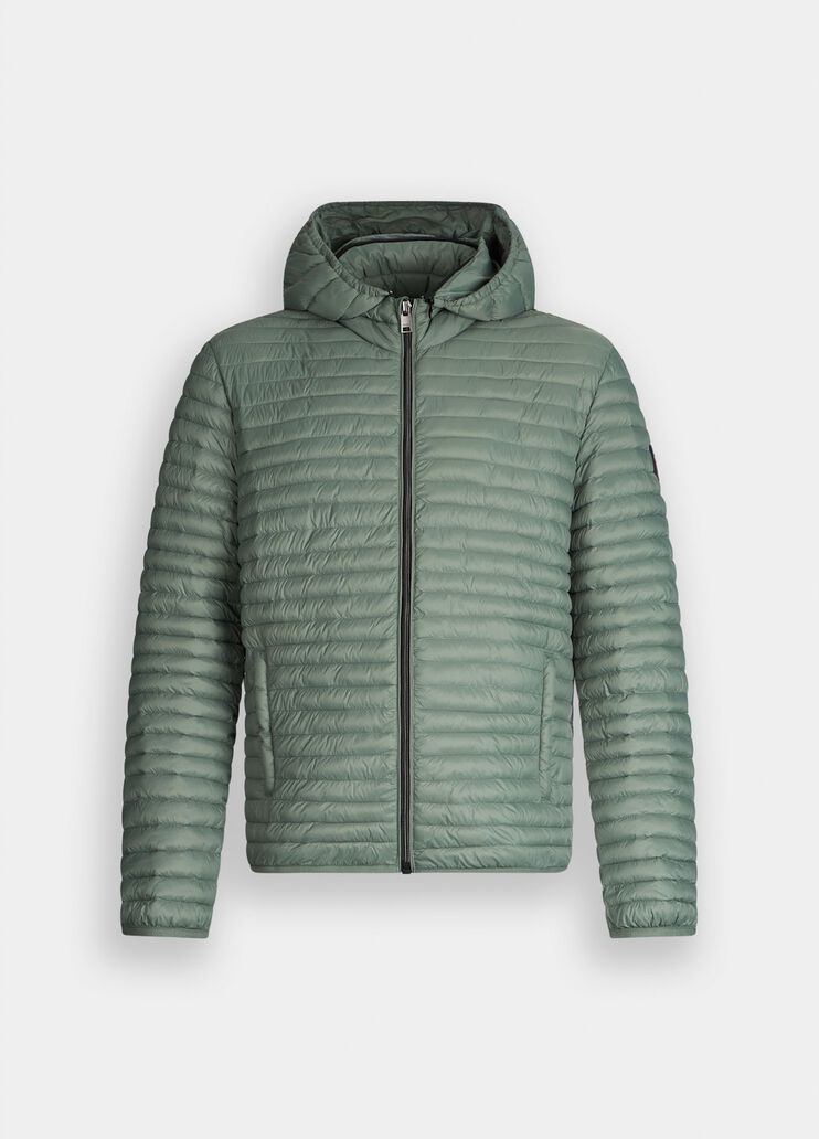Quilted nylon jacket khaki green Liu Jo - large image number 6 Quilted nylon jacket khaki green Liu Jo - large image number 6