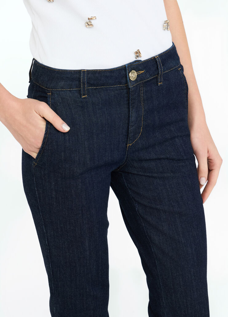 High-rise bootcut jeans blue denim Liu Jo - large image number 2 High-rise bootcut jeans blue denim Liu Jo - large image number 2