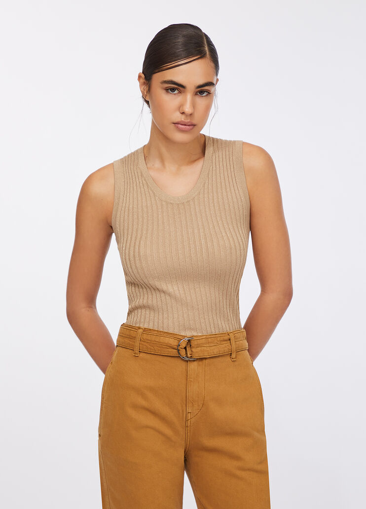 Top aus Lurex® Gold Liu Jo - large image number 0