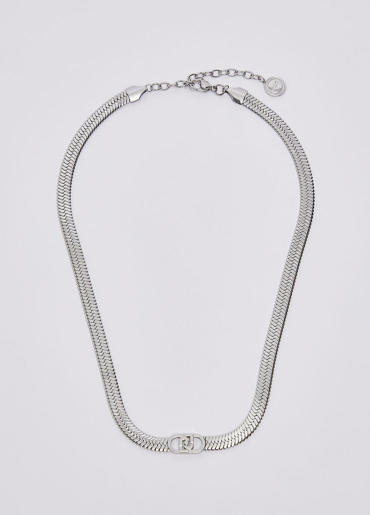 Collar con logo plata Liu Jo - medium