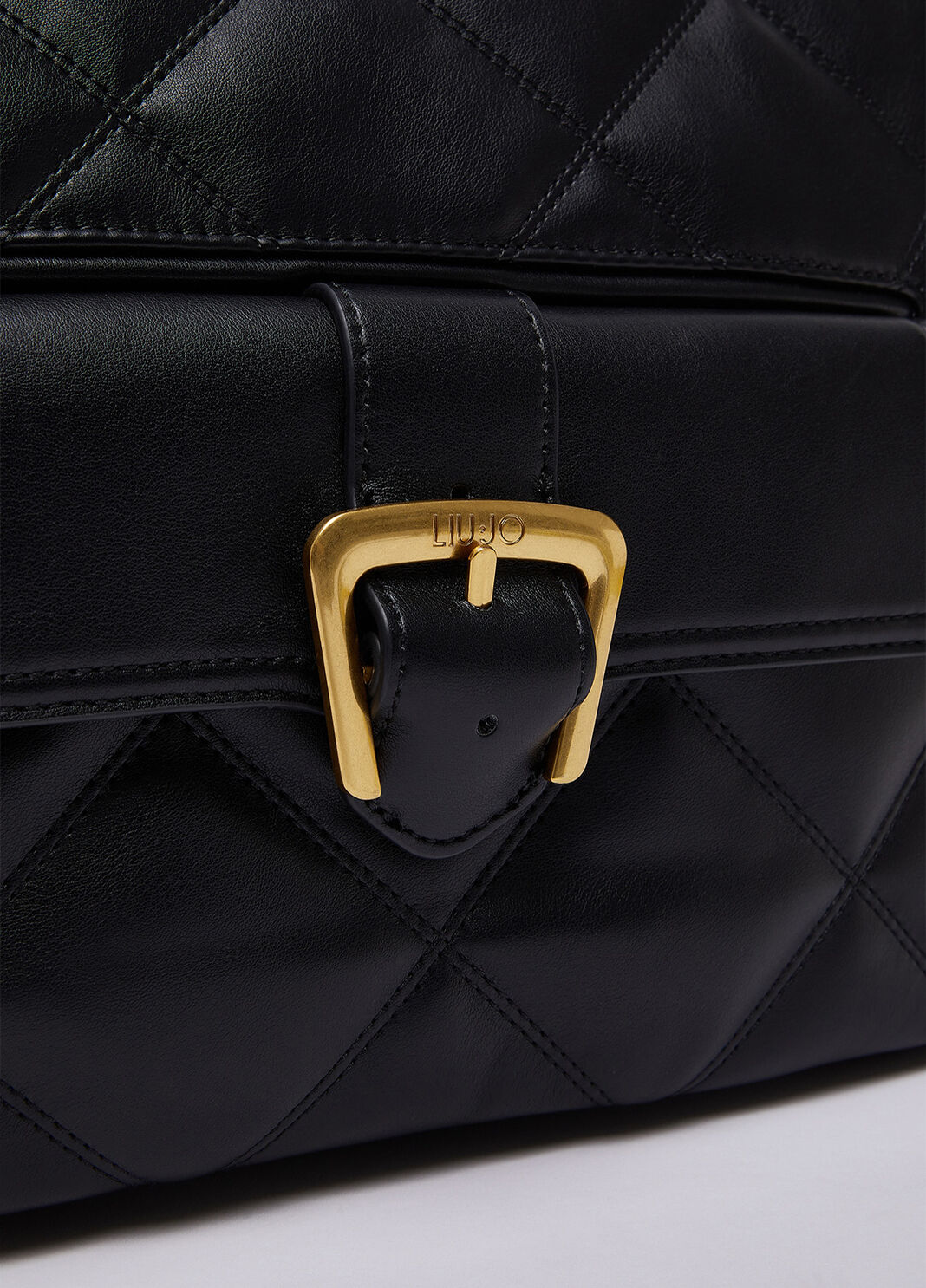 Medium hobo bag quilted black Liu Jo - large image number 5