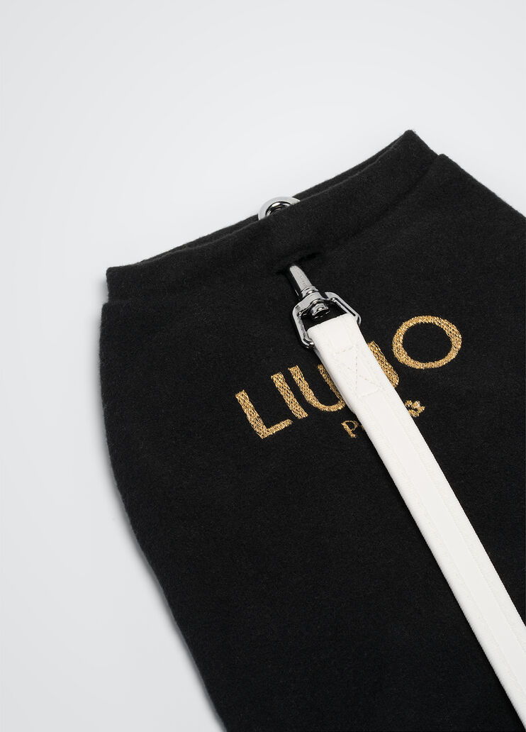 Pullover in cotone Liu Jo Pets nero Liu Jo - large image number 4