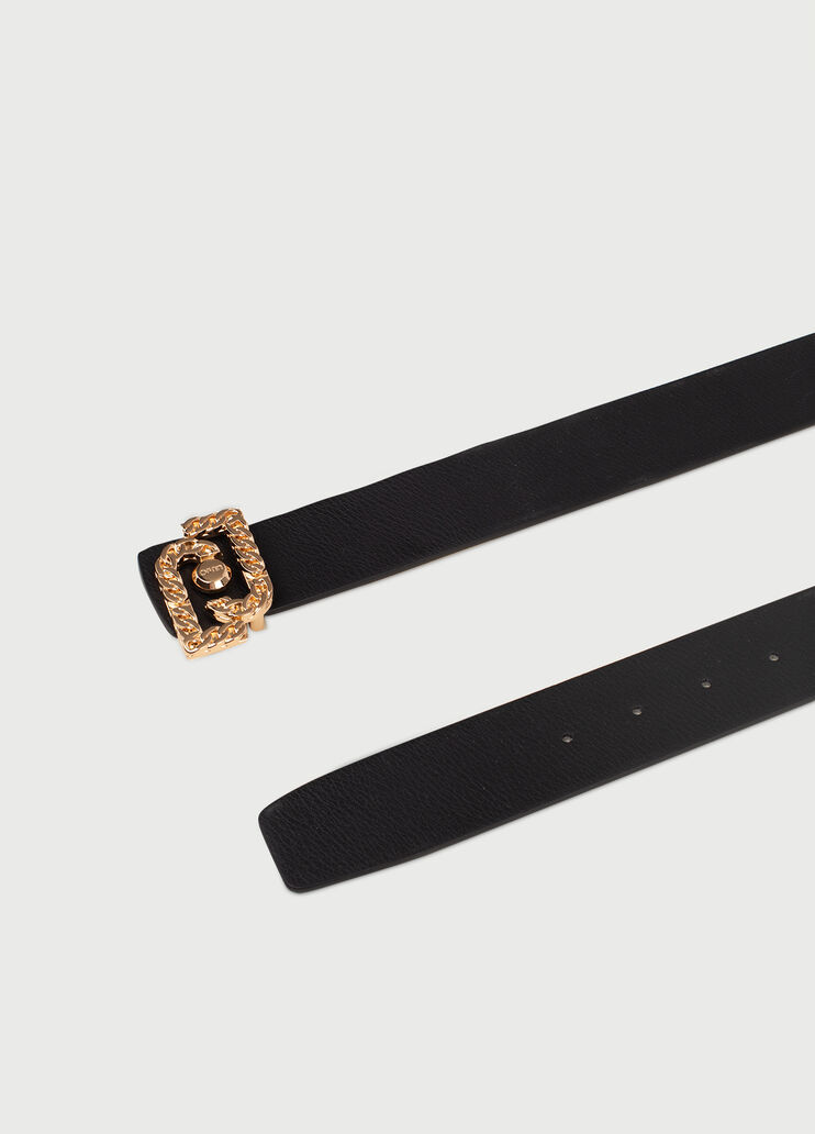 Cintur&oacute;n reversible  Negro Liu Jo - large image number 2