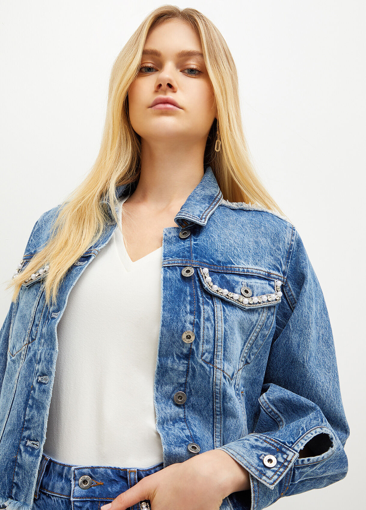 liu jo denim jacket