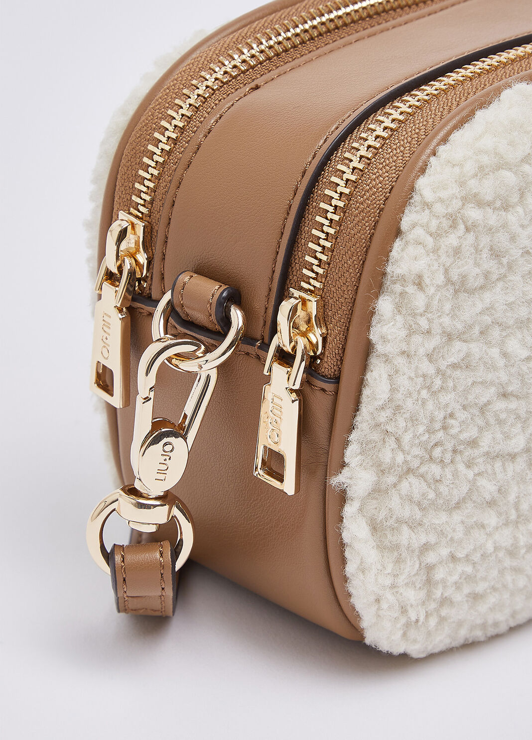 Small crossbody bag in teddy cream Liu Jo - large image number 5