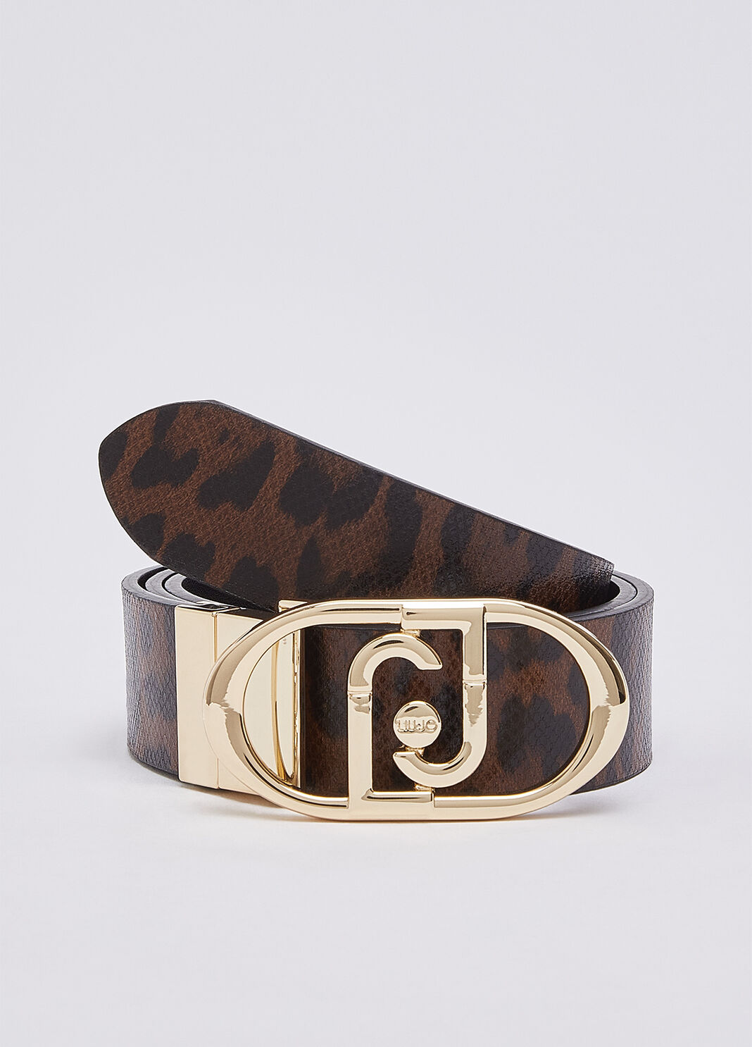 Belt animal-print reversible black animal print Liu Jo - large image number 2