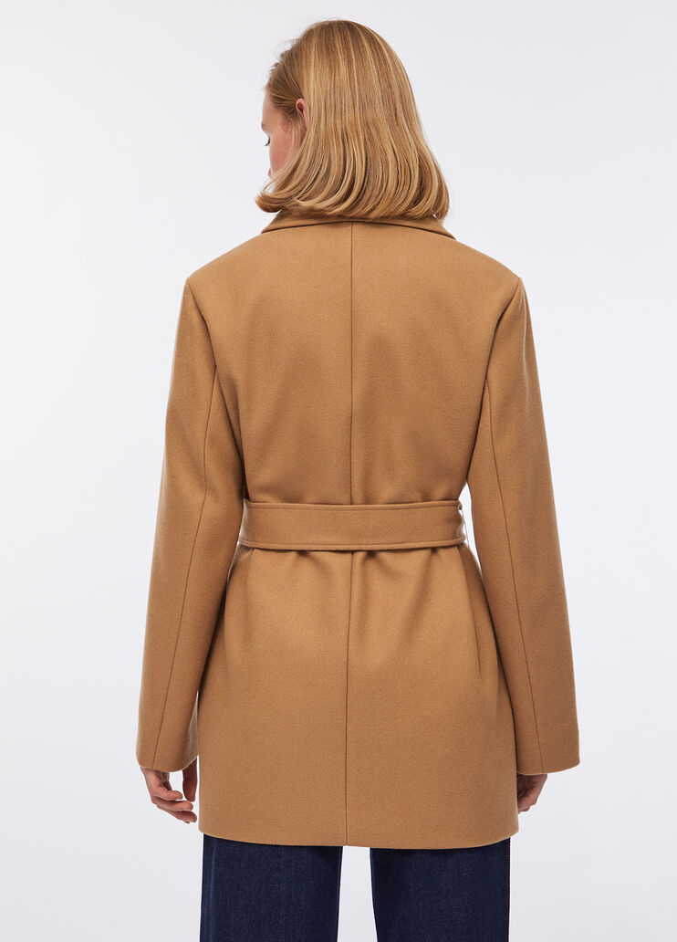 Manteau ceinturé beige Liu Jo - large image number 1 Manteau ceinturé beige Liu Jo - large image number 1