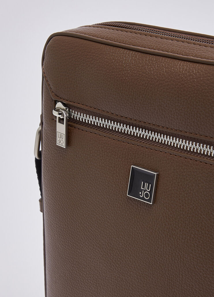 Sac &agrave; bandouli&egrave;re marron fonc&eacute; Liu Jo - medium