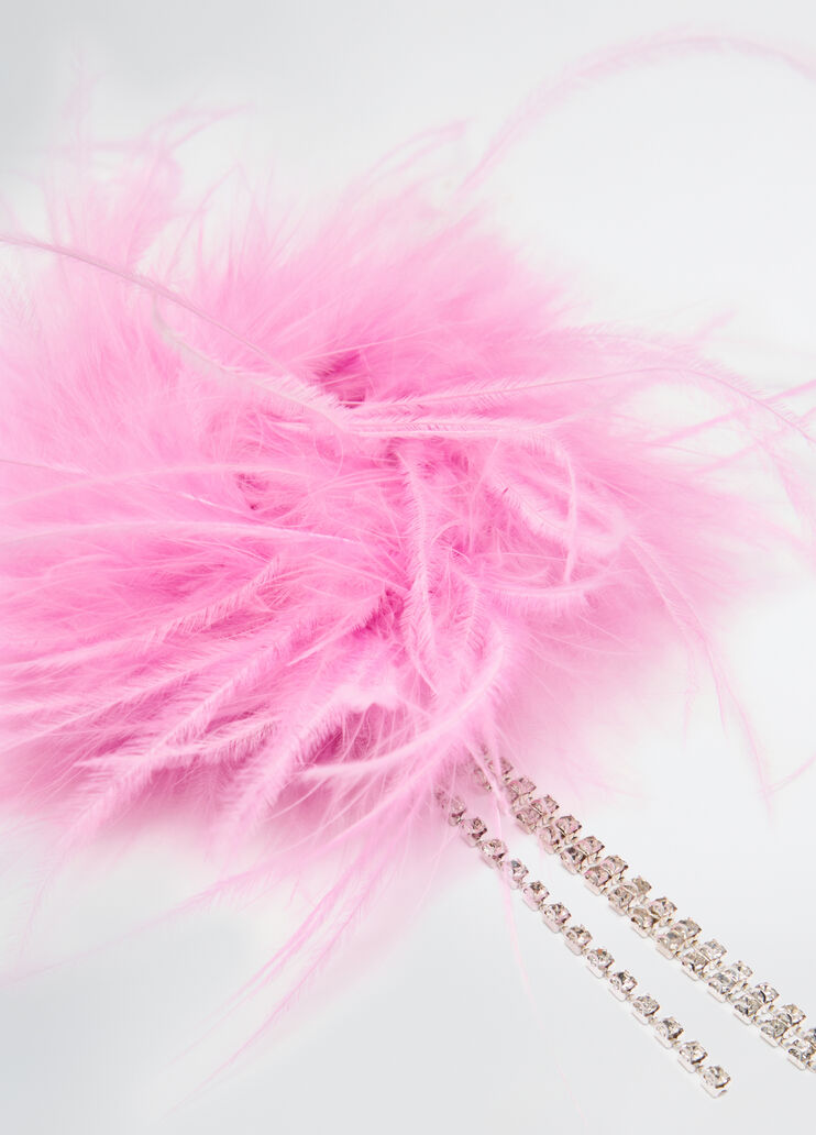 Brooch with feathers pink Liu Jo - medium Brooch with feathers pink Liu Jo - medium