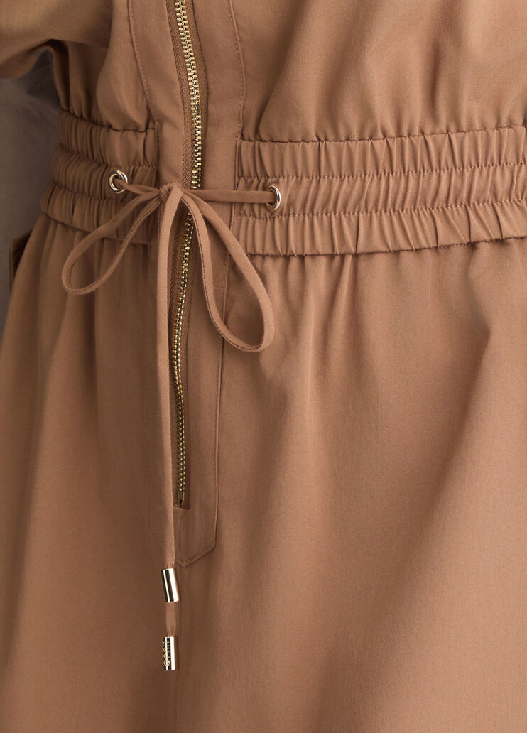 Playsuit with zip brown Liu Jo - large image number 4 Playsuit with zip brown Liu Jo - large image number 4