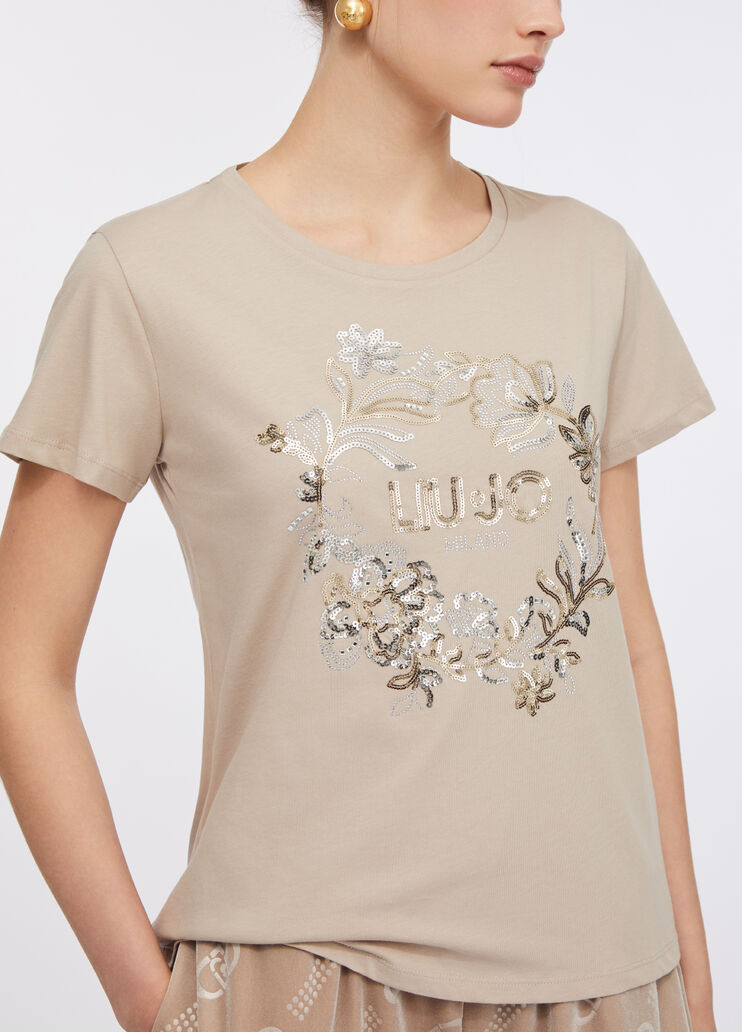 Liu Jo Better T-shirt beige/LIU JO Liu Jo - medium