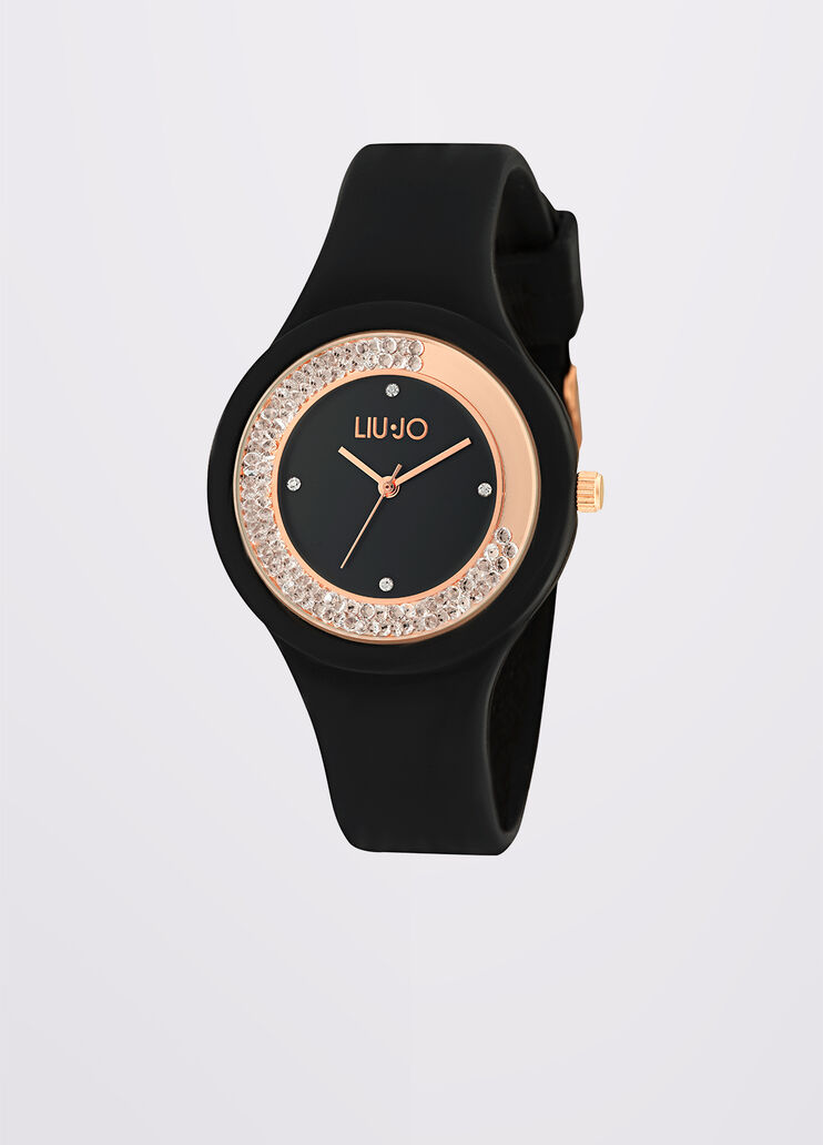 Orologio in silicone nero Liu Jo - large image number 0 Orologio in silicone nero Liu Jo - large image number 0