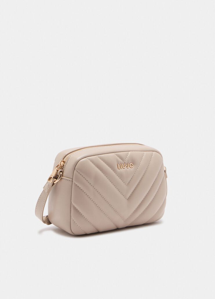 Small quilted crossbody bag beige Liu Jo - large image number 2