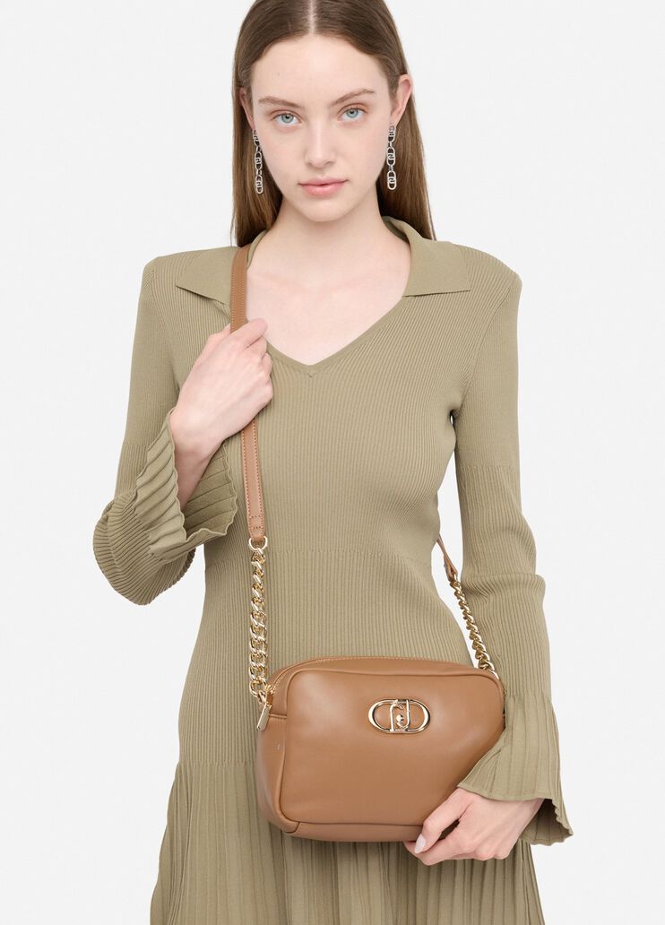 Medium LaPuffy crossbody bag brown Liu Jo - medium Medium LaPuffy crossbody bag brown Liu Jo - medium