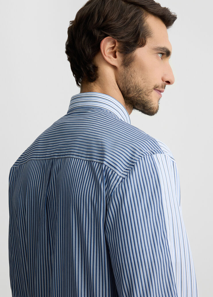 Striped shirt blue/white striped Liu Jo - large image number 4 Striped shirt blue/white striped Liu Jo - large image number 4