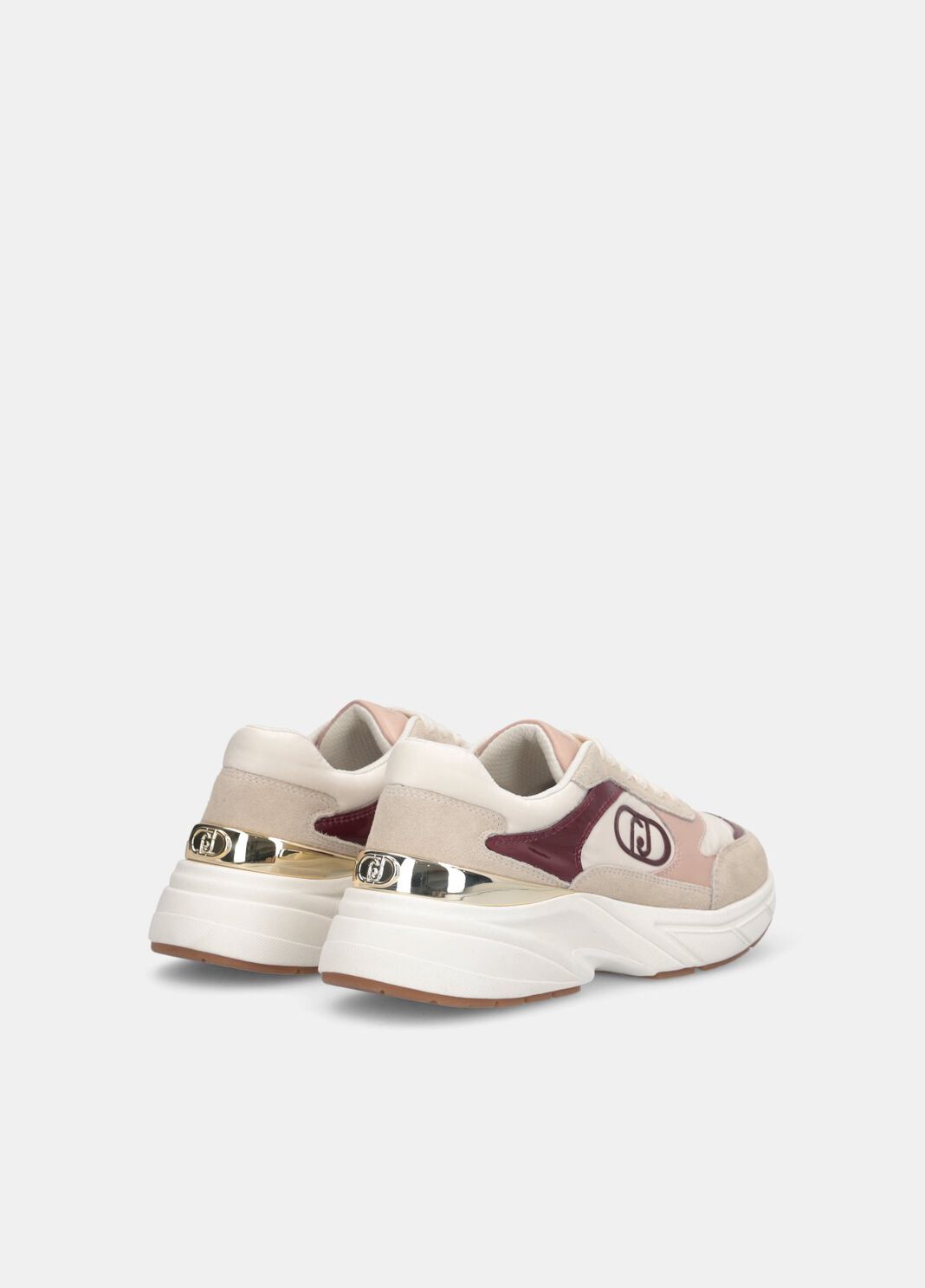 Suede and nylon sneakers beige Liu Jo - large image number 1