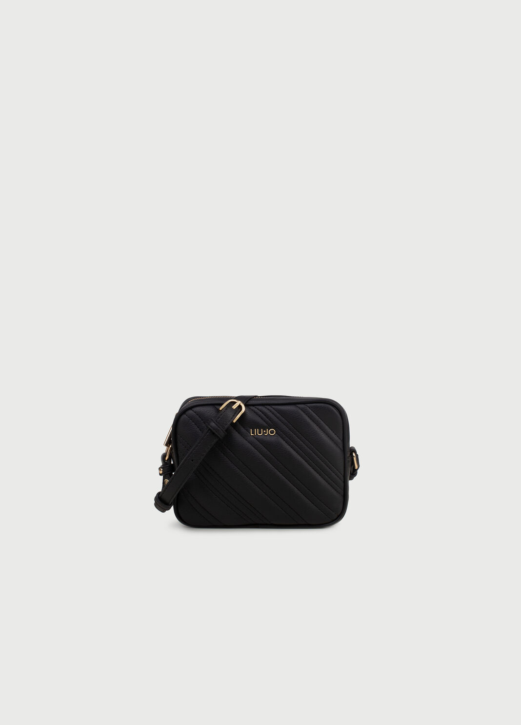 Bandolera acolchada Negro Liu Jo - large image number 0