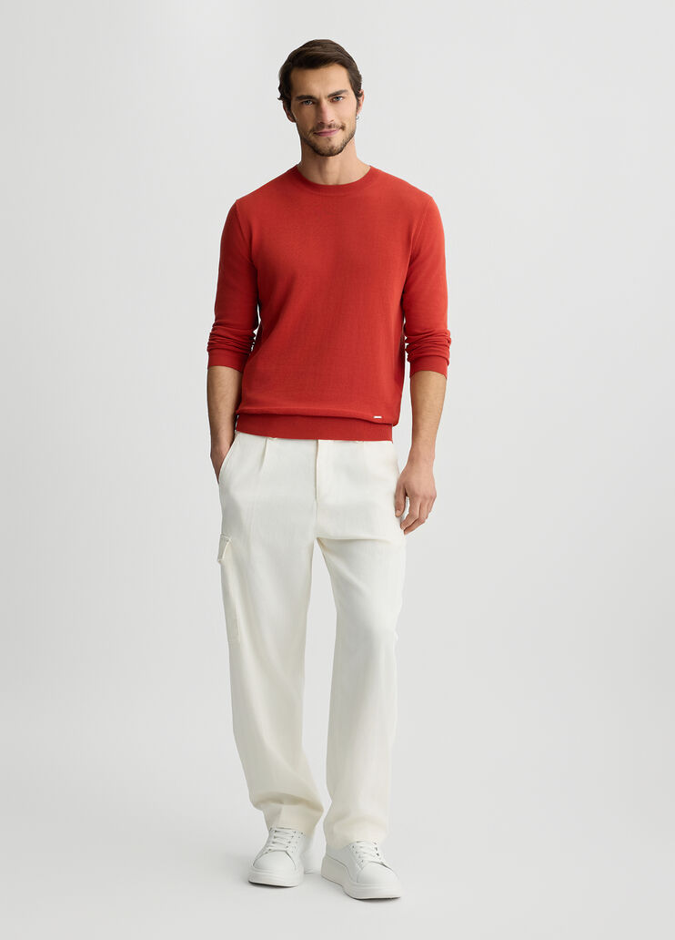 Men’s jumper papaya Liu Jo - medium Men’s jumper papaya Liu Jo - medium