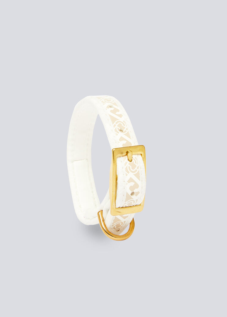 Liu Jo PETS monogram collar caramel/chalk Liu Jo - large image number 1 Liu Jo PETS monogram collar caramel/chalk Liu Jo - large image number 1