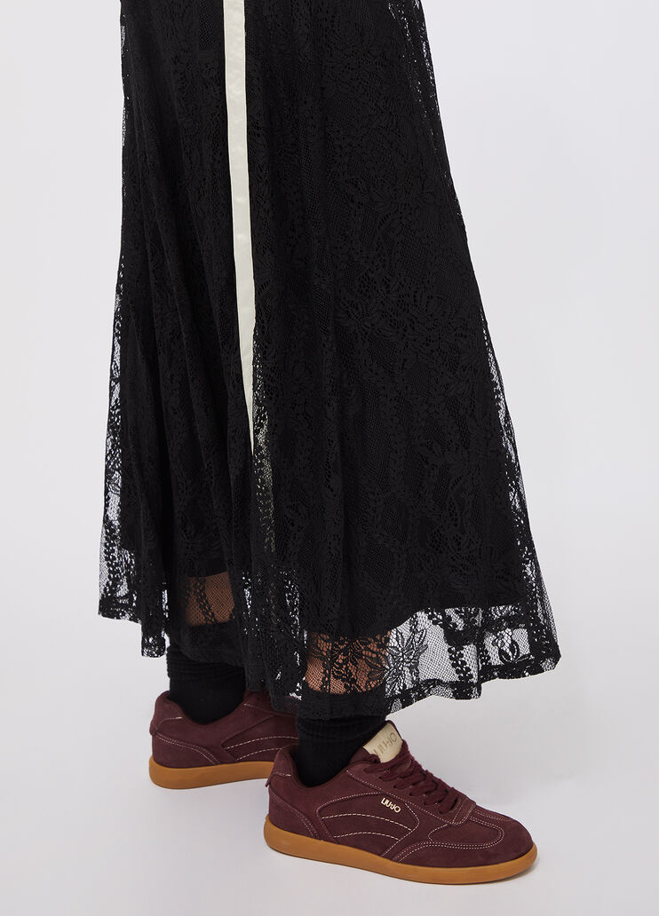 Gonna in pizzo nero Liu Jo - large image number 3